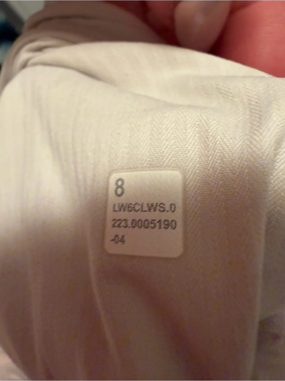 Lululemon Dance Studio Mid-Rise Lined Cropped Pants in White Opal Size 8